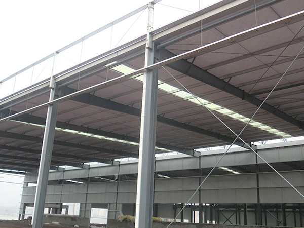 钢结构平台厂房施工